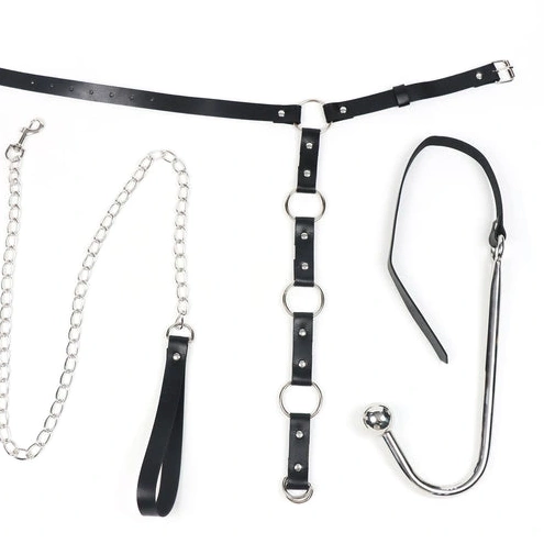 EverydayUse Anal Hook and Kinky Leash 5853 with Collar 0320